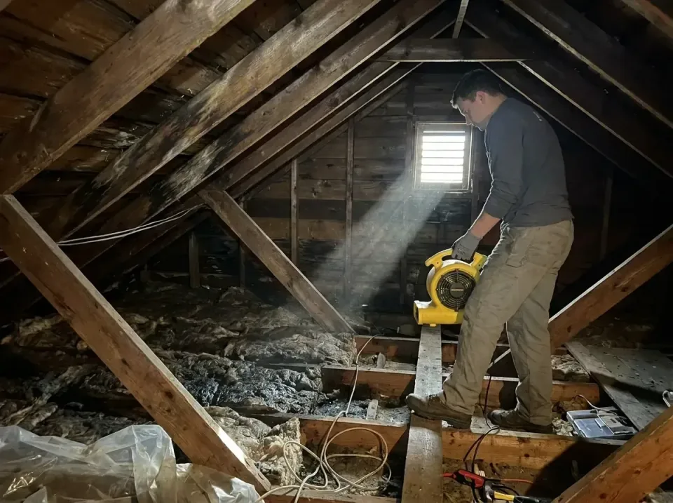 attic-water-damage-drying-proc-007 — frequently asked questions, Emergency Water Extraction & 24/7 Flood Response in Beach P…